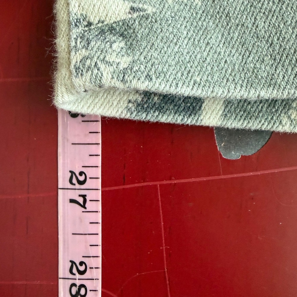Anthropologie Pilcro Skipper Wide Leg Camo Pants Womens Size 30 Grey Streetwear - Picture 9 of 14